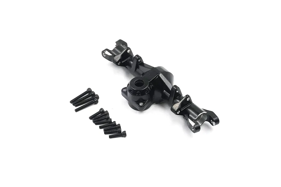 Yeah Racing Black Aluminium SCX24 Front Differential/Axle Housing 1Pc w/ Hardware image 53652