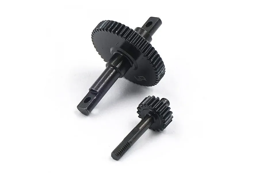 Yeah Racing SCX24 Steel 51T &amp;amp; 19T Transmission Gear Set image 53654