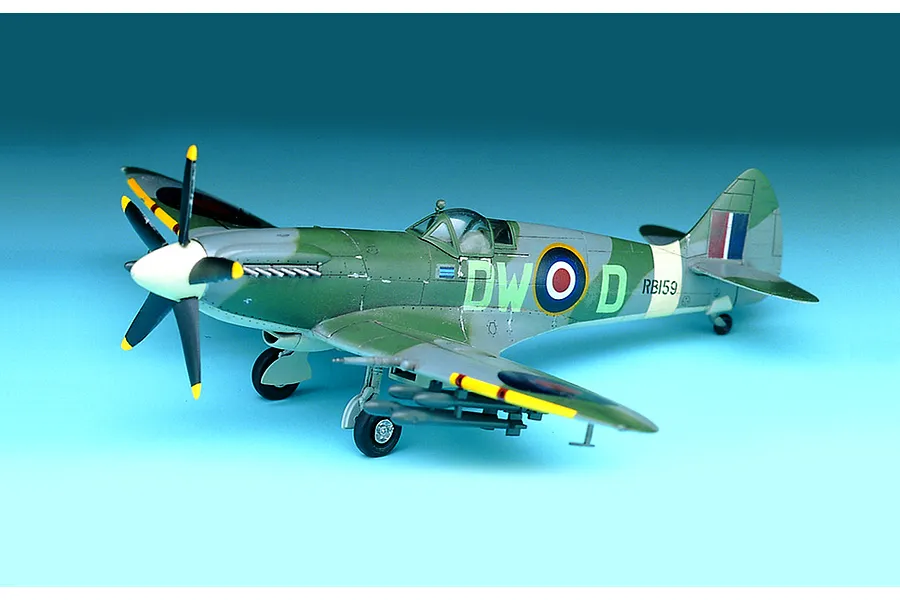 Academy 1/72 Spitfire MK.XIVc Fighter Scaled Plastic Model Kit image 53740