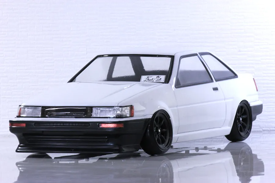 Pandora RC 1/10 Toyota AE86 Corolla Levin 2 Door Unpainted Body Shell image 53885