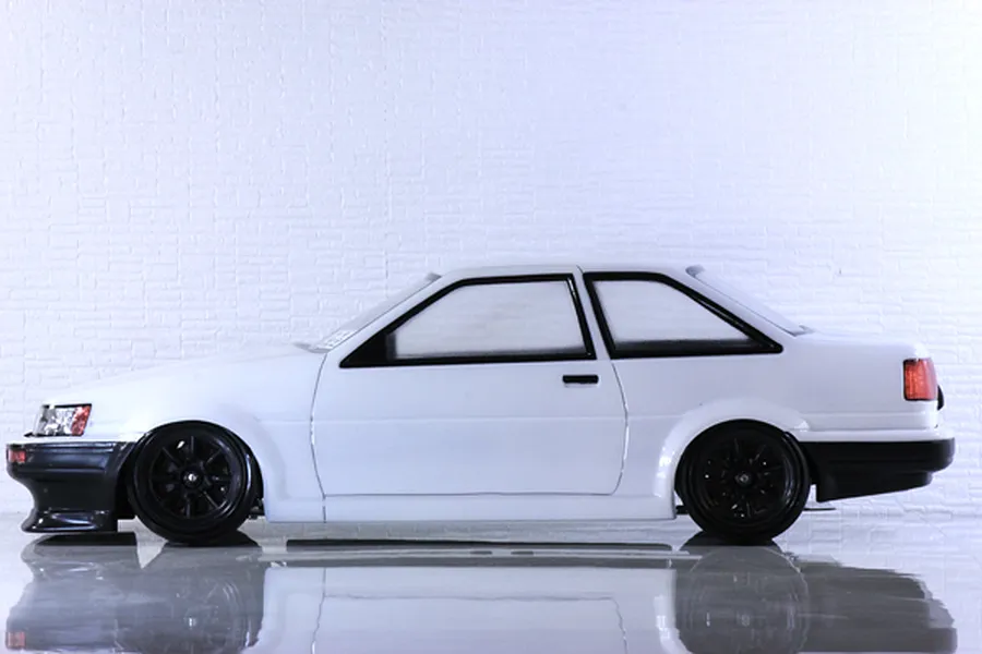 Pandora RC 1/10 Toyota AE86 Corolla Levin 2 Door Unpainted Body Shell image 53887