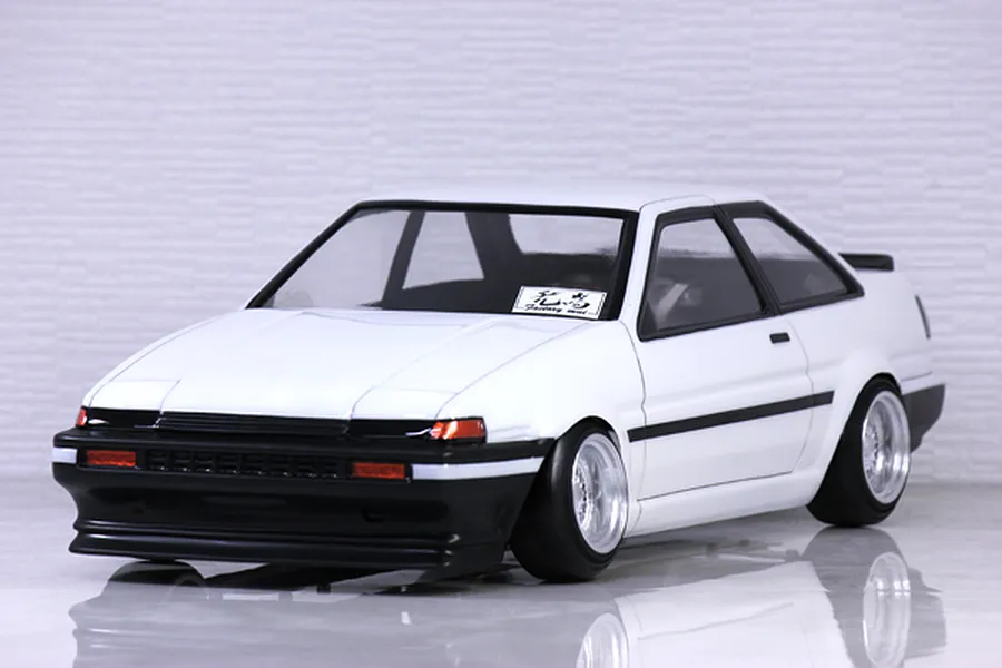 Pandora RC 1/10 Toyota AE86 Sprinter Trueno 2 Door Unpainted Body Shell image 53940