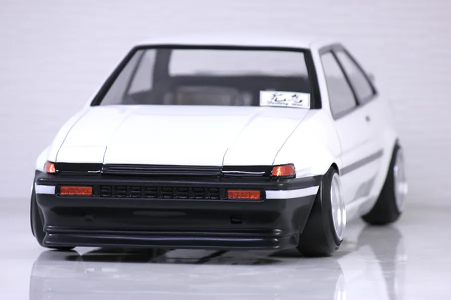 Pandora RC 1/10 Toyota AE86 Sprinter Trueno 2 Door Unpainted Body Shell image 53941