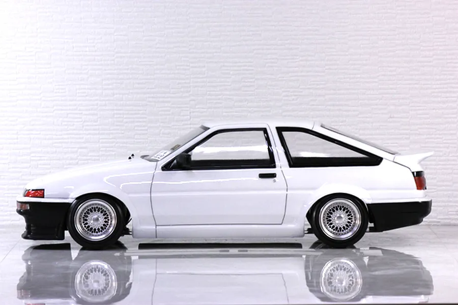 Pandora RC 1/10 Toyota AE86 Sprinter Trueno 3 Door Unpainted Body Shell image 53960