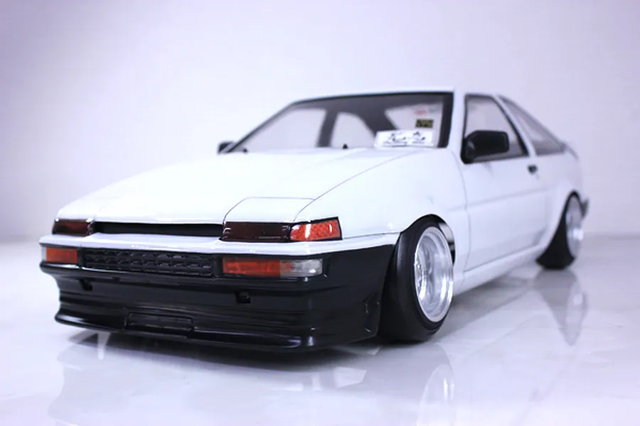 Pandora RC 1/10 Toyota AE86 Sprinter Trueno 3 Door Unpainted Body Shell image 53962