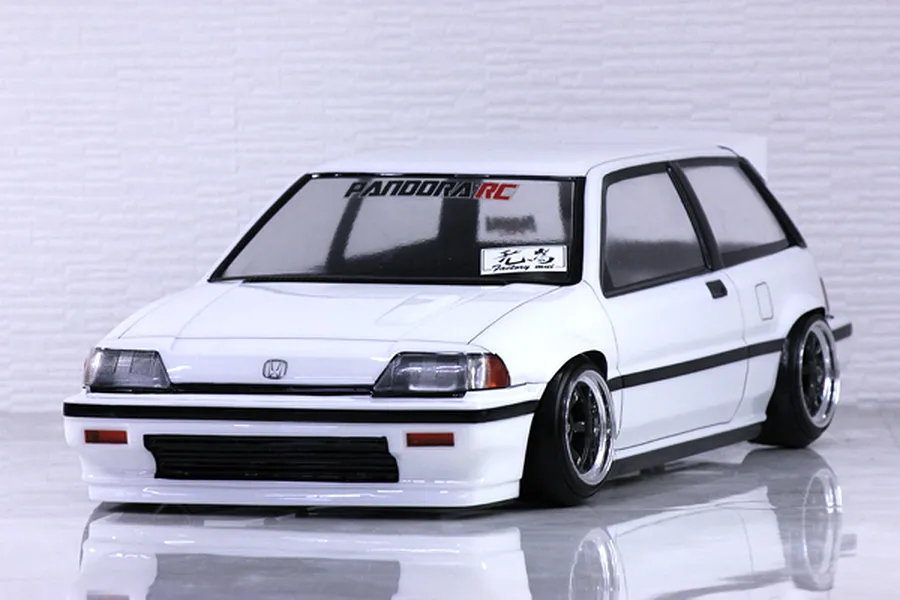 Pandora RC 1/10 Honda Civic Si (Wonder Civic) Unpainted Body Shell image 53965
