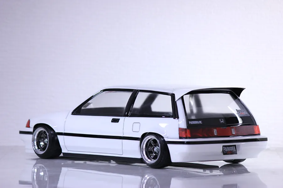 Pandora RC 1/10 Honda Civic Si (Wonder Civic) Unpainted Body Shell image 53966
