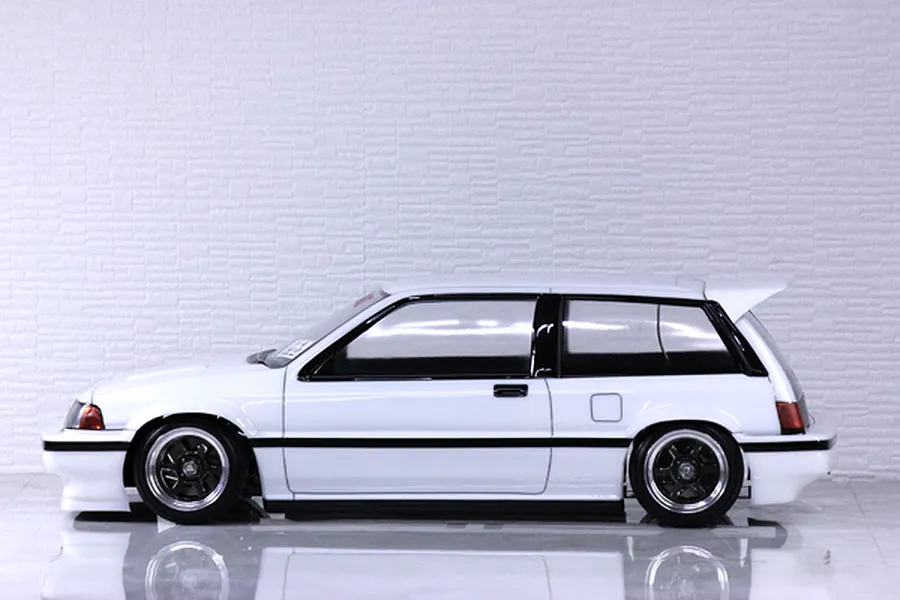 Pandora RC 1/10 Honda Civic Si (Wonder Civic) Unpainted Body Shell image 53969