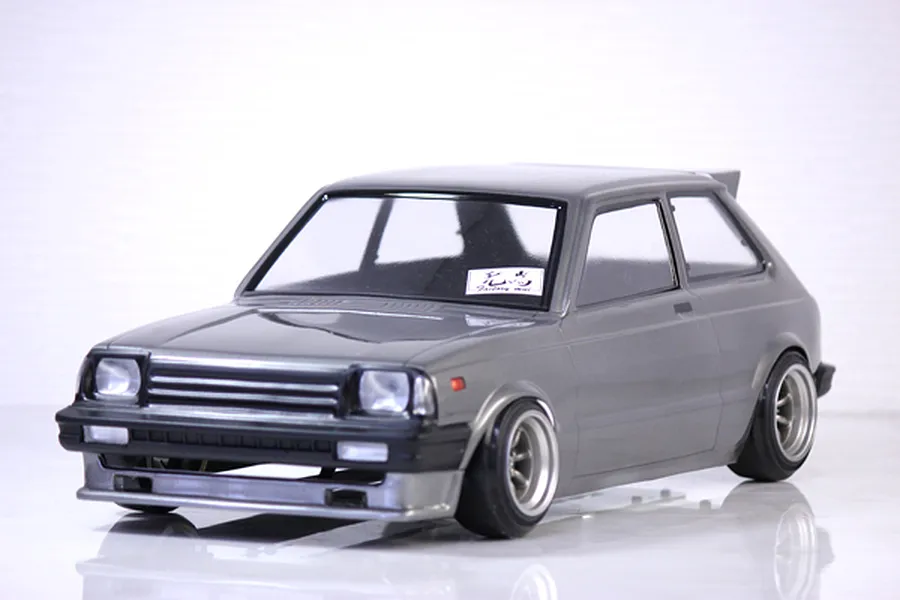 Pandora RC 1/10 Toyota Starlet KP61 Late model Unpainted Body Shell image 53986