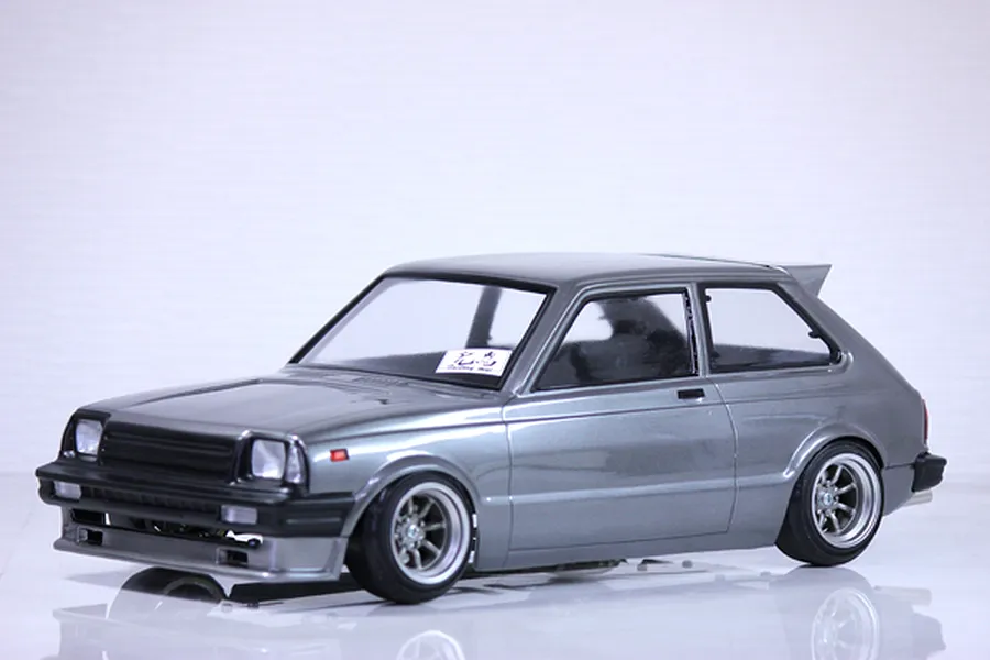 Pandora RC 1/10 Toyota Starlet KP61 Late model Unpainted Body Shell image 53987