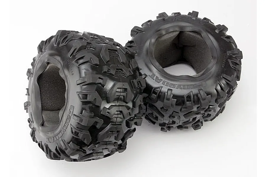Traxxas 3.8&amp;quot; Canyon AT Tyres w/ Foam Inserts 2Pcs image 5402