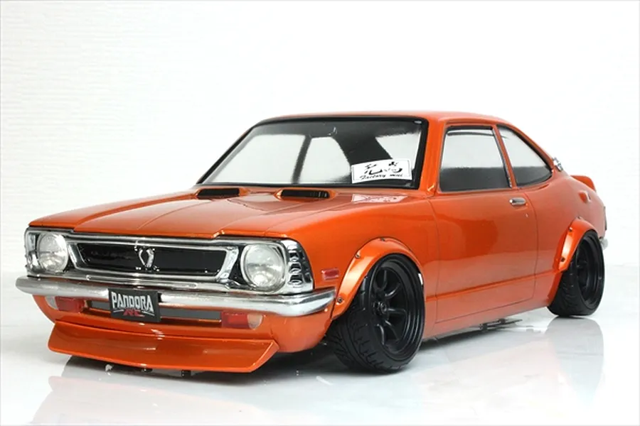 Pandora RC 1/10 Toyota Corolla Levin TE27 Unpainted Body Shell image 54047