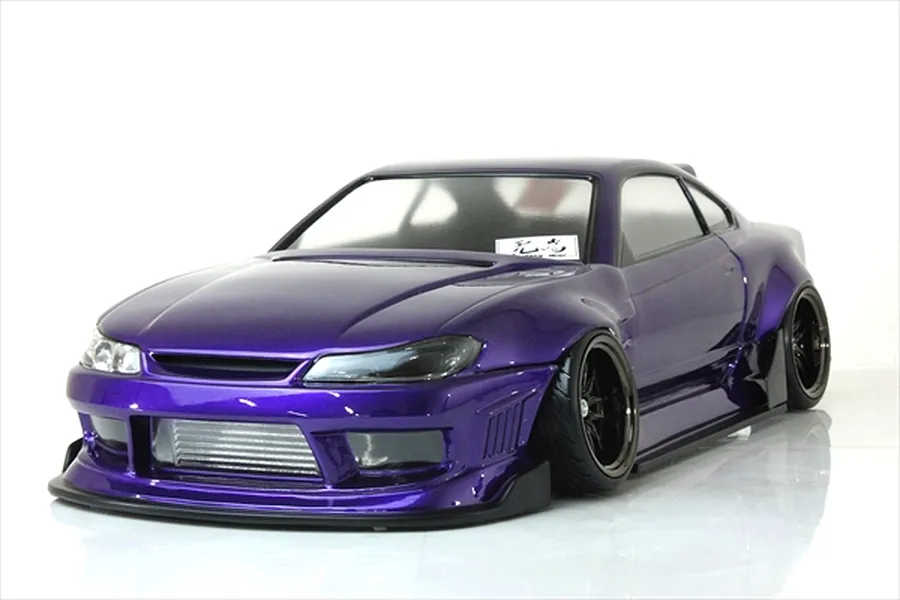 Pandora RC 1/10 Nissan Silvia S15 Raijin (Thunder God)/Origin Labo Unpainted Body Shell image 54101