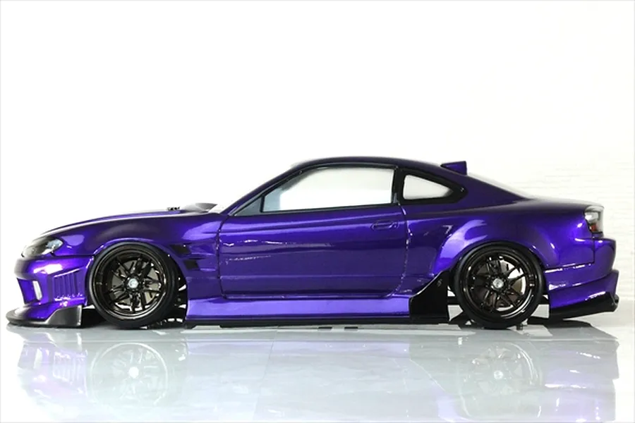 Pandora RC 1/10 Nissan Silvia S15 Raijin (Thunder God)/Origin Labo Unpainted Body Shell image 3