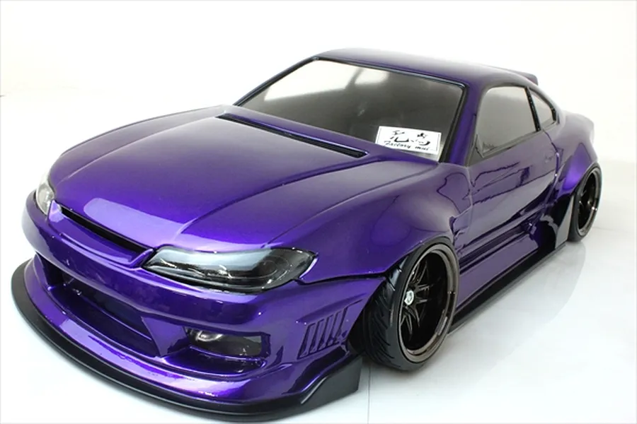 Pandora RC 1/10 Nissan Silvia S15 Raijin (Thunder God)/Origin Labo Unpainted Body Shell image 7