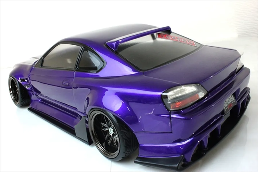 Pandora RC 1/10 Nissan Silvia S15 Raijin (Thunder God)/Origin Labo Unpainted Body Shell image 8