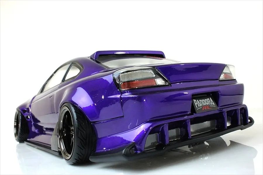 Pandora RC 1/10 Nissan Silvia S15 Raijin (Thunder God)/Origin Labo Unpainted Body Shell image 9
