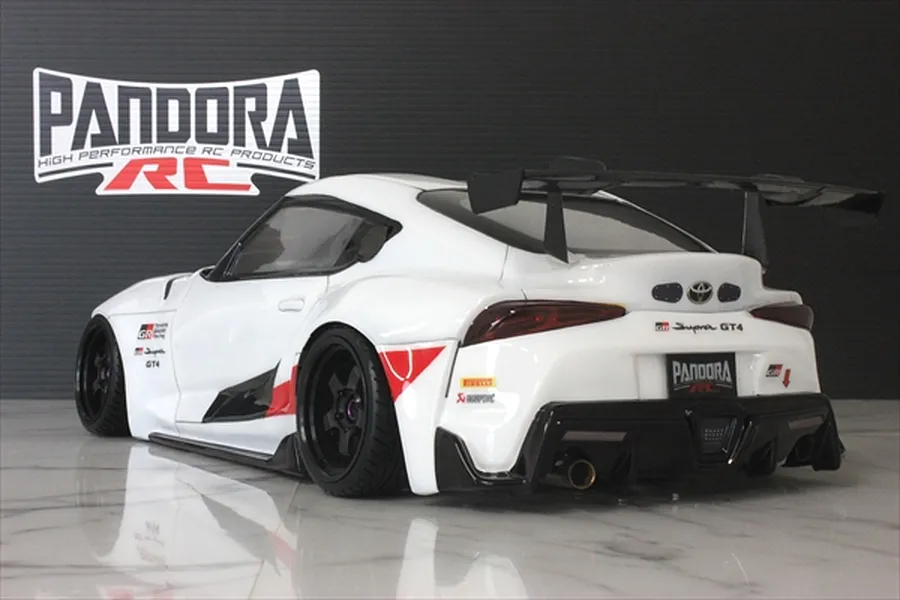 Pandora RC 1/10 Toyota GR Supra A90 GT4 Unpainted Body Shell image 54179