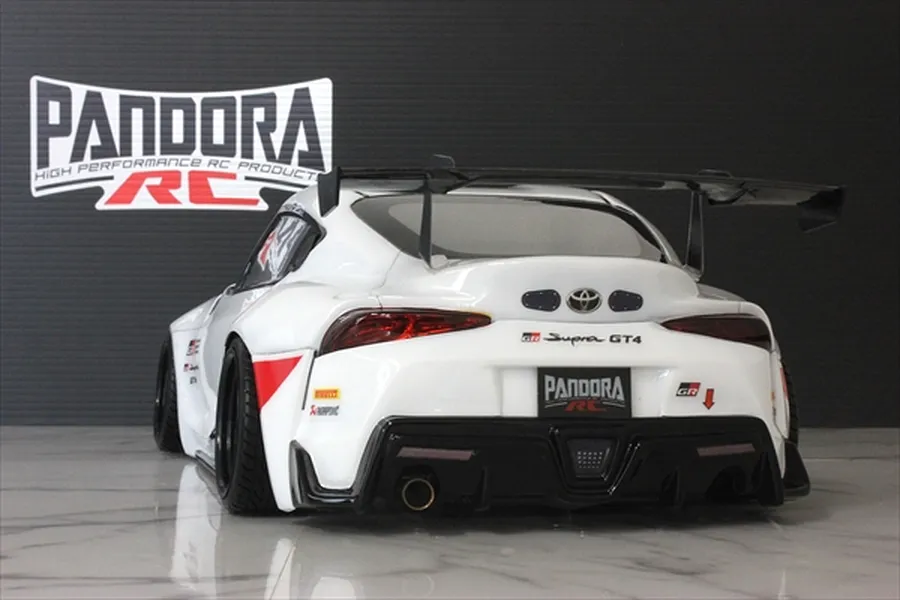 PANDORA RC Toyota GR スープラ Pandora RC Toyota GR Supra A90 GT4 Clear Body Set For 1/10 RC Drift