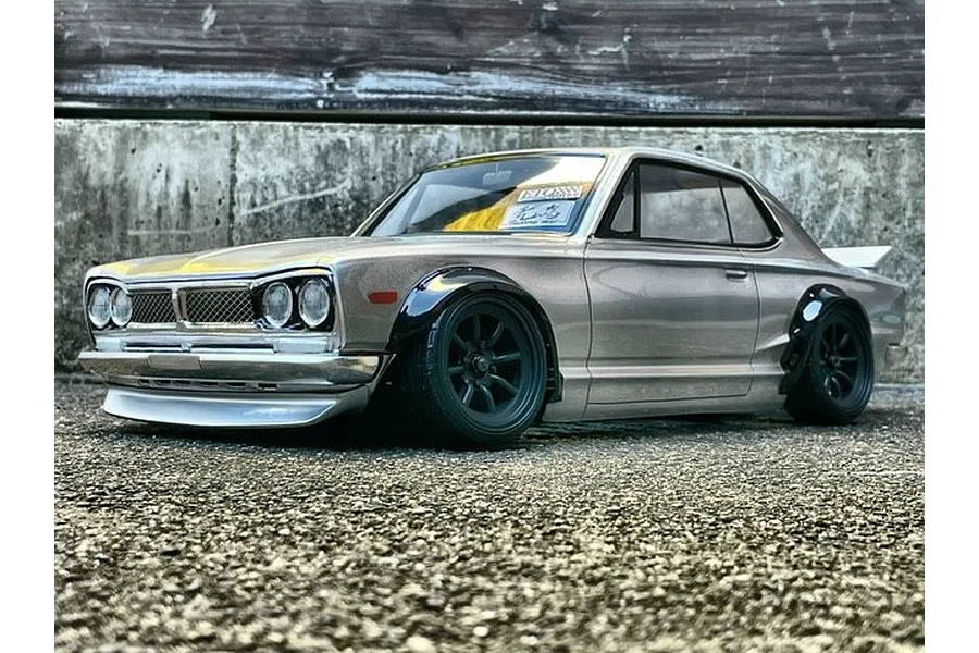 Pandora RC 1/10 Nissan Skyline HT 2000GT-R (KPGC10) Custom Unpainted Body Shell image 54191