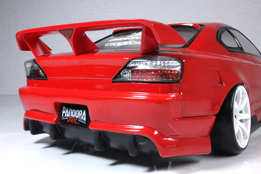 Pandora RC 1/10 Rear Wing Spoiler Version 2 (S15) Unpainted Body Shell image 54207