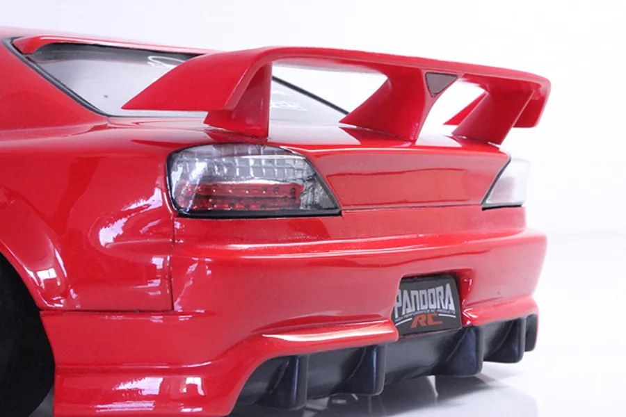Pandora RC 1/10 Rear Wing Spoiler Version 2 (S15) Unpainted Body Shell image 2