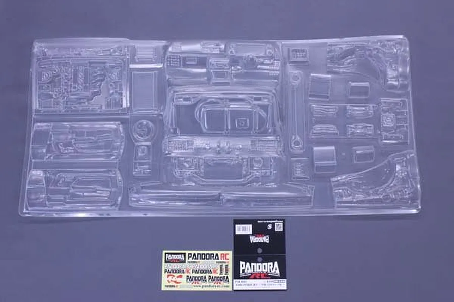 Pandora RC 1/10 AE86 Inner Set Unpainted Body Shell image 54230