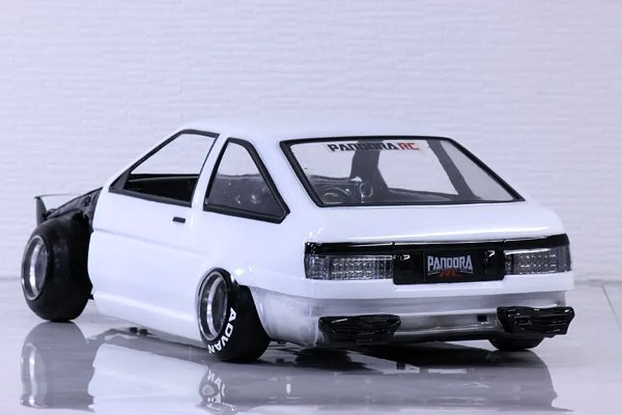 Pandora RC 1/10 AE86 Inner Set Unpainted Body Shell image 54233