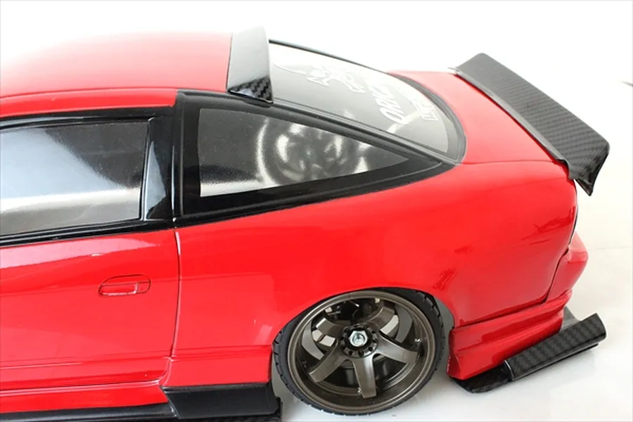 Pandora RC 1/10 Headlight &amp;amp; Hood Set (Carbon Style) Unpainted Body Shell image 5