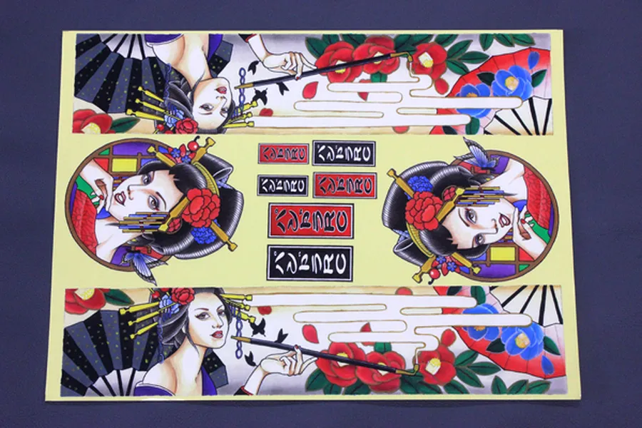 Pandora RC 1/10 Vinyl Graphic Version 3 Courtesan image 54281