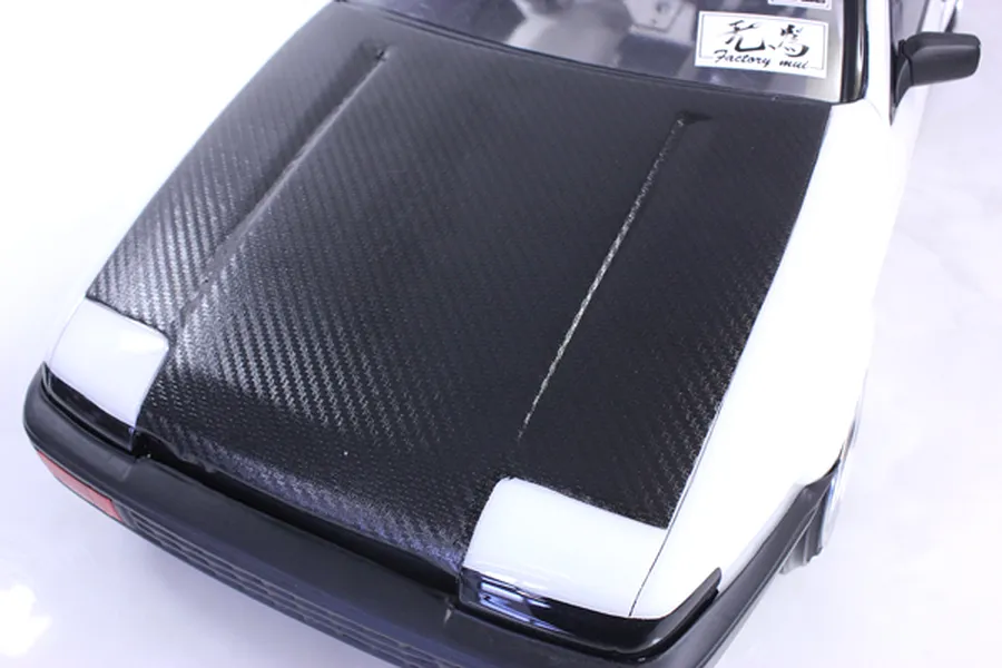 Pandora RC 1/10 Black Carbon Style Decal Sheet image 54294