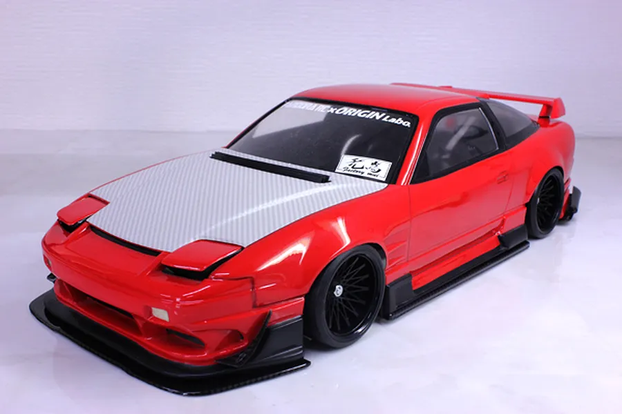 Pandora RC 1/10 3D Silver Carbon Style Decal Sheet image 54297