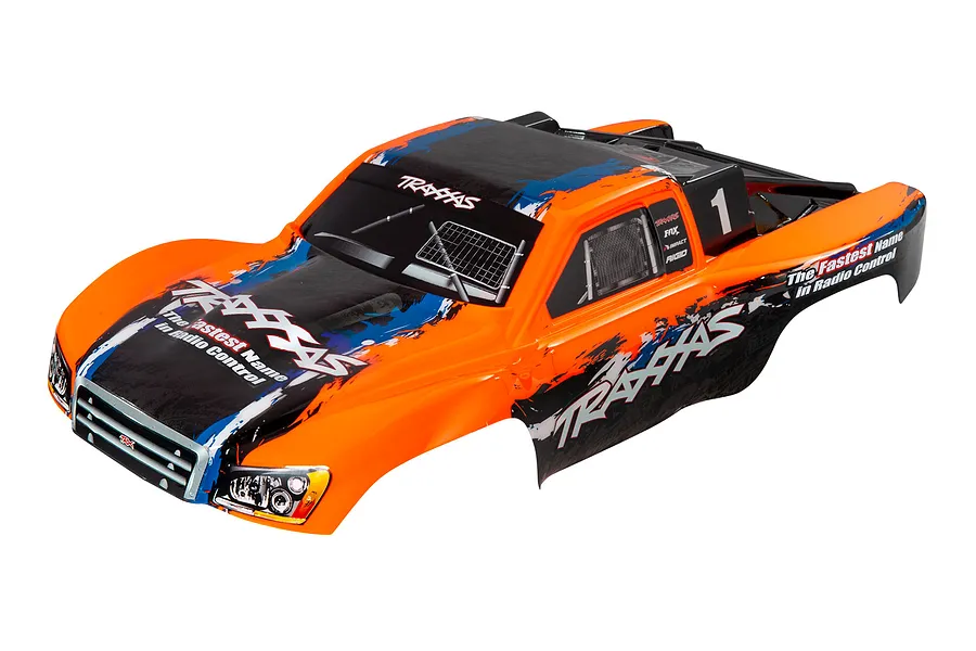 Traxxas Slash 4x4 Orange Painted Body Shell image 54329