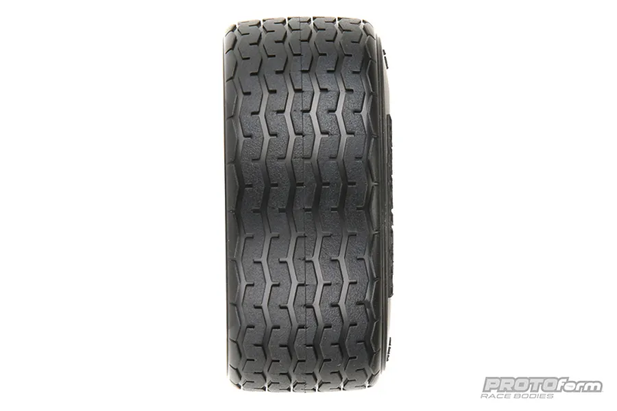 Pro-Line 1.9&amp;quot; VTA 26mm Front Tyres on 8-Spoke Black Rims - Glued Wheels 2Pcs image 54452