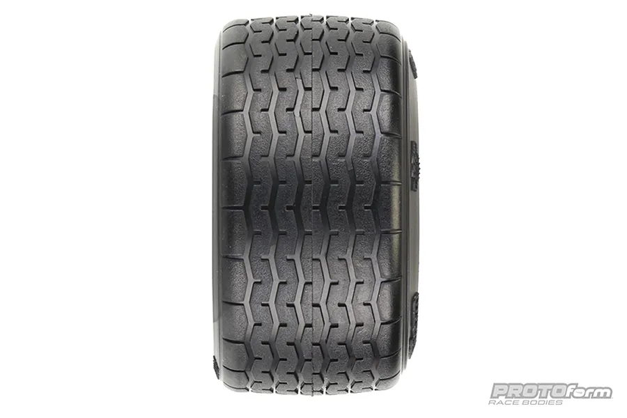 Pro-Line 1.9&amp;quot; VTA 31mm Rear Tyres on 8-Spoke Black Rims - Glued Wheels 2Pcs image 54460