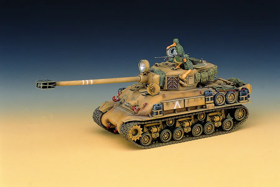Academy 1/35 IDF M-51 Super Sherman Medium Tank Scaled Plastic Model Kit image 54507