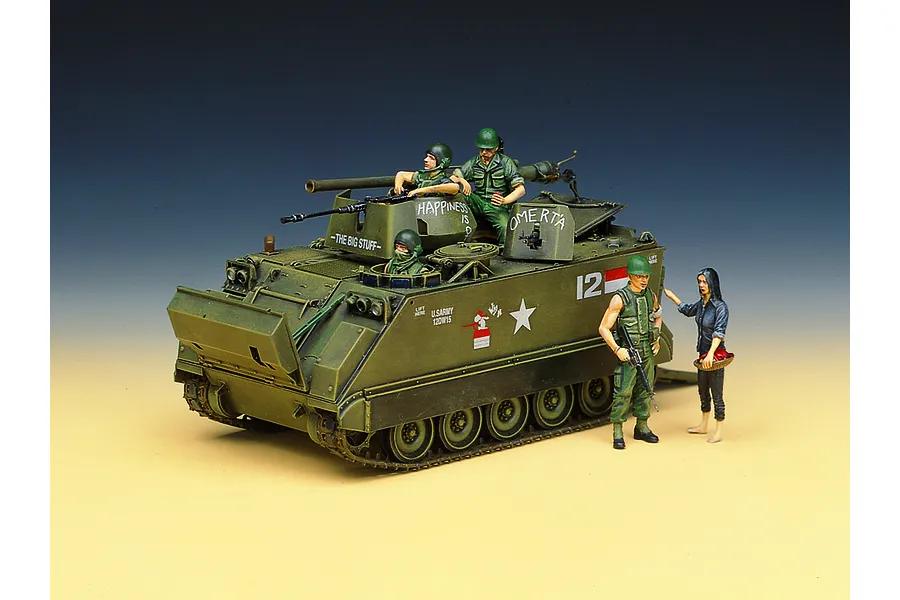 Academy 1/35 Australian Army M113A1 Vietnam Scaled Plastic Model Kit image 54517