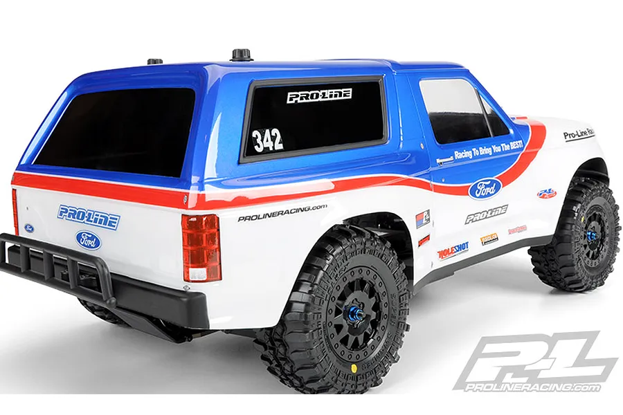 Pro-Line 1/10 1981 Ford Bronco Unpainted Clear Body Shell image 54542