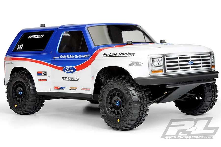 Pro-Line 1/10 1981 Ford Bronco Unpainted Clear Body Shell image 54543