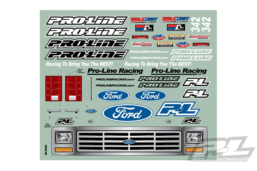 Pro-Line 1/10 1981 Ford Bronco Unpainted Clear Body Shell image 54546