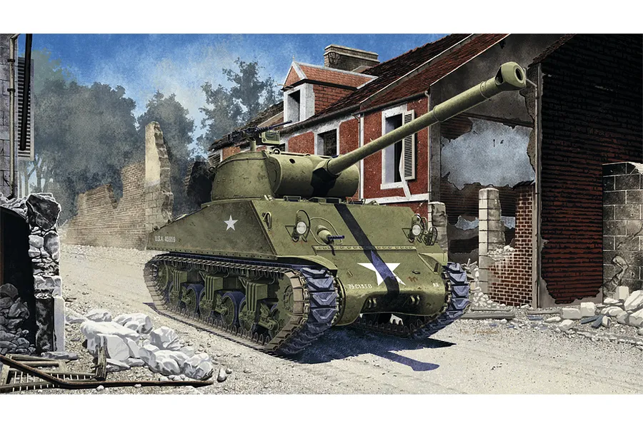 Academy 1/35 U.S. M36B1 GMC Tank Scaled Plastic Model Kit image 54602