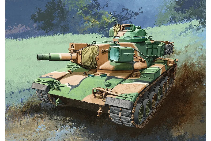 Academy 1/35 U.S. M60A2 Patton Tank Scaled Plastic Model Kit image 54605