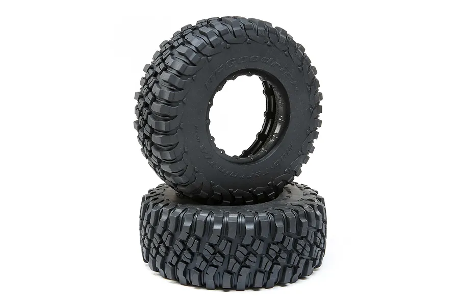 Losi 3.1/4.2&amp;quot; BFGoodrich Mud Terrain KM3 Tyres 2Pcs w/ Foam Inserts 2Pcs image 54688