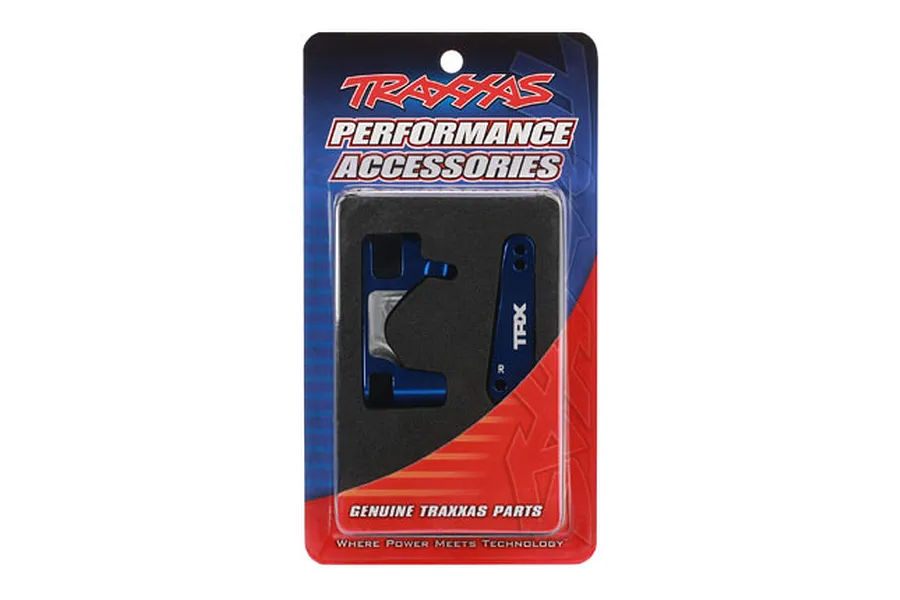 Traxxas Blue 6061-T6 Aluminium Left &amp;amp; Right Front Hub Carriers image 5484