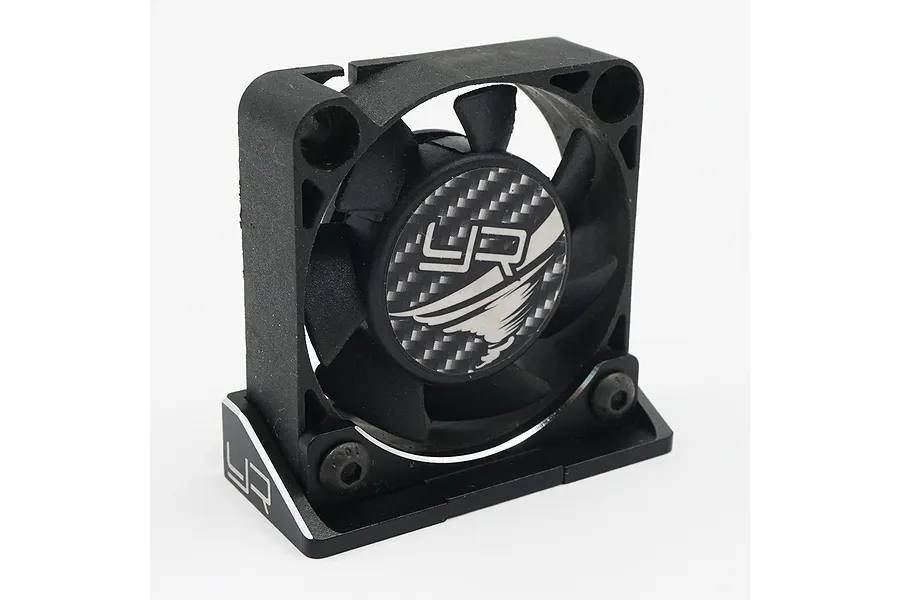Yeah Racing Black Aluminium 30mm &amp;amp; 40mm Fan Mount w/ Hardware image 2