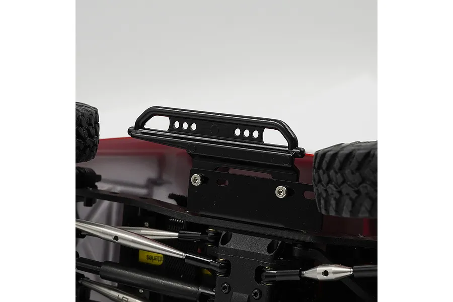 Yeah Racing Black Aluminium SCX24 Jeep Deadbolt Rock Rails w/ Hardware image 54931