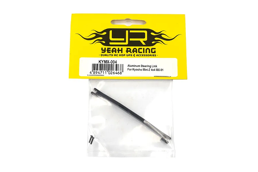 Yeah Racing Black Aluminium Steering Linkage image 54938