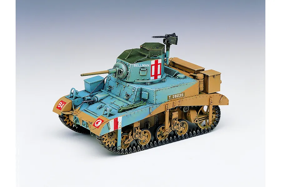 Academy 1/35 British M3 Stuart &amp;quot;Honey&amp;quot; Tank Scaled Plastic Model Kit image 54952