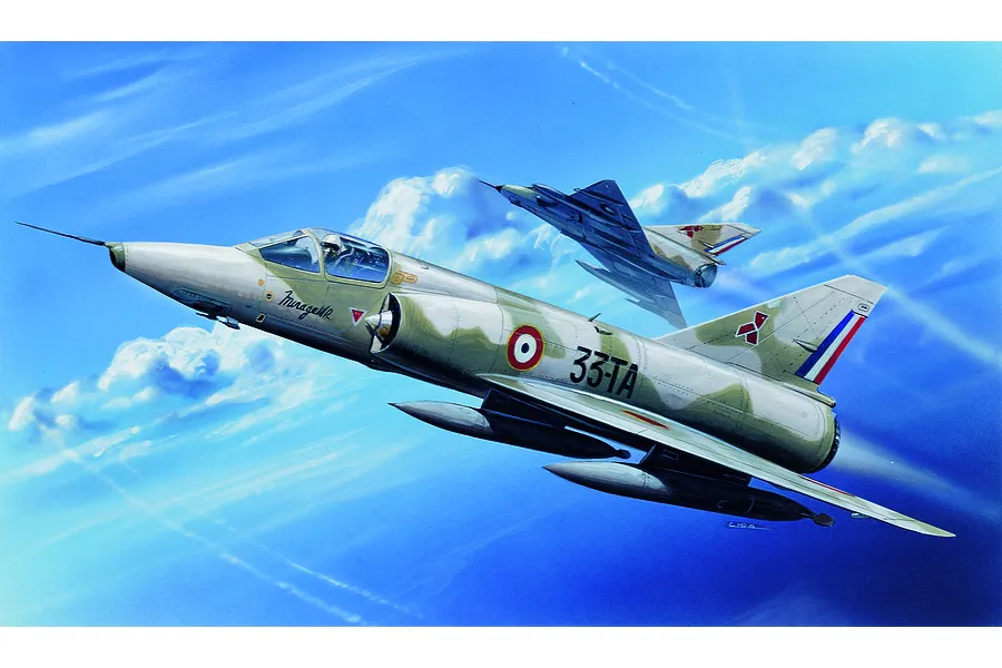 Academy 1/48 Mirage III R Fighter Scaled Plastic Model Kit image 55001