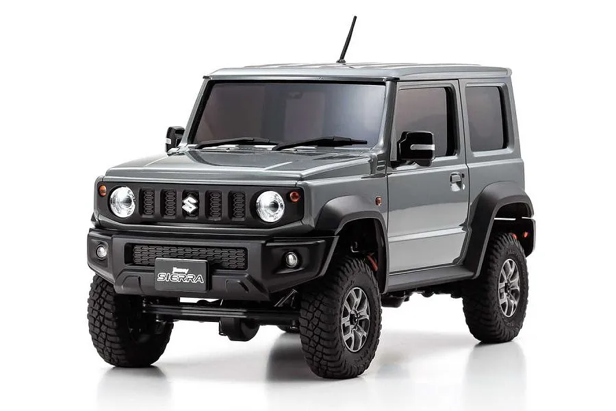 Kyosho Mini-Z Suzuki Jimny Sierra RC Rock Crawler Electric 4x4 RTR - Medium Grey (Team Undercoat) image 55049